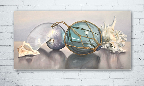 Reflection, Original Still Life Oil Painting