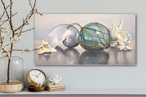Reflection, Original Still Life Oil Painting