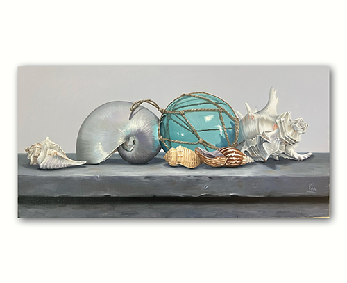 Treasures, Original Still Life Oil painting